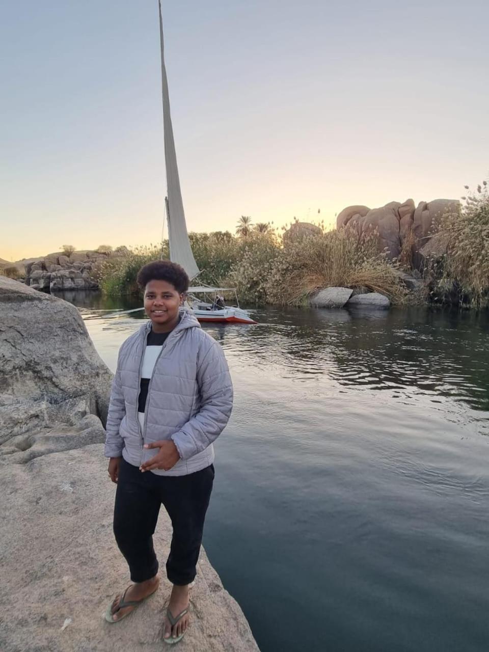 Abu Guest House Aswan Bagian luar foto